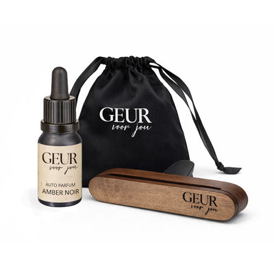 Autoparfum Amber Noir set