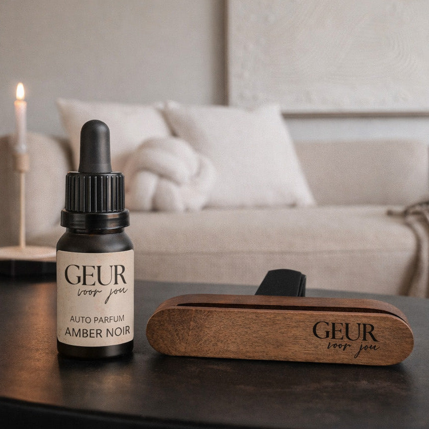 Autoparfum Amber Noir set