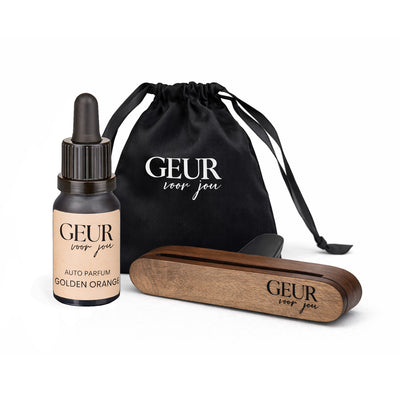Autoparfum Golden Orange set